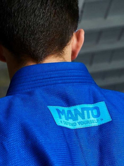 MANTO KIMONO GI BJJ jiu-jitsu aikido judo base 2.0 niebieskie