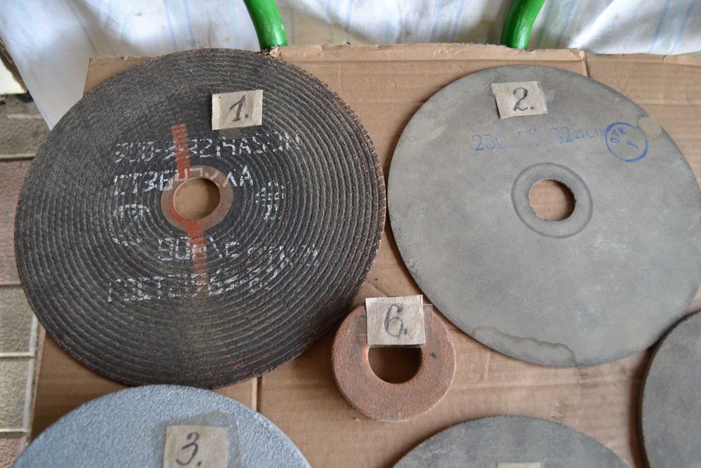 Диски для заточування та порізки