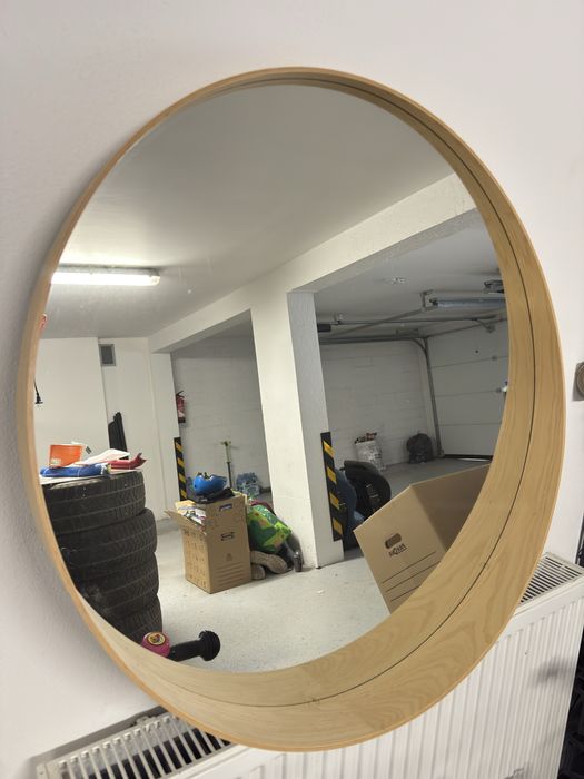 Ikea lustro Stockholm okragle deb