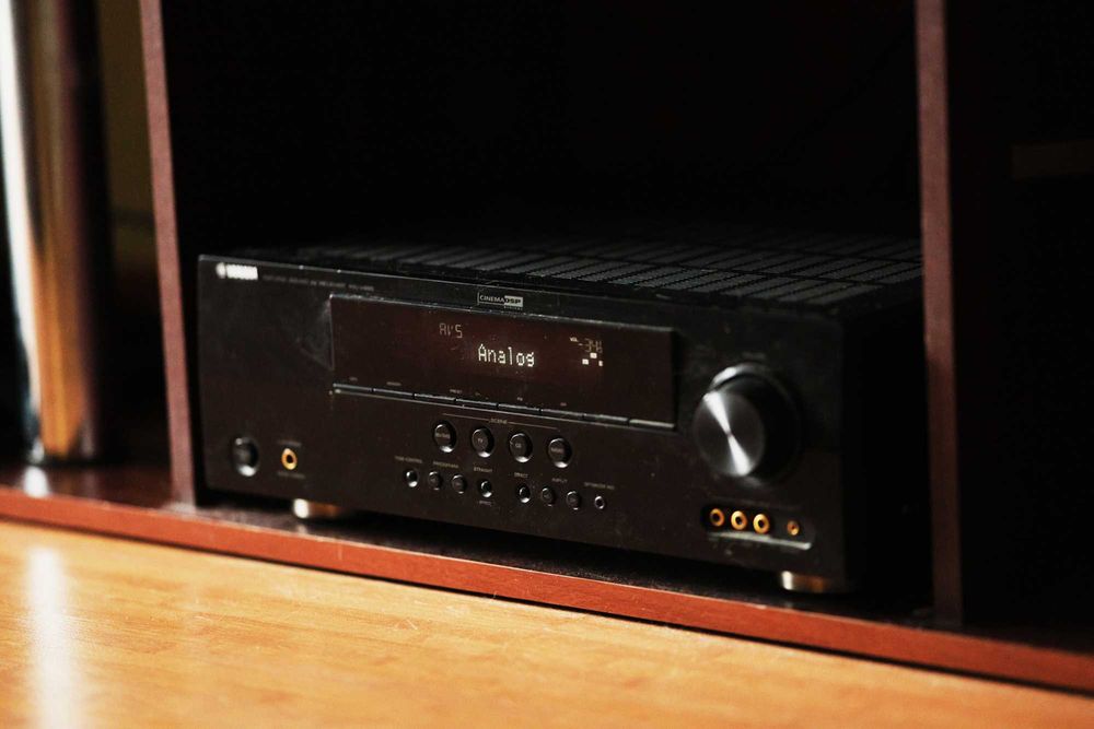 Домашний кинотеатр YAMAHA RX-V465 + klipsh f1 + subwoofer Yamaha YST-SW030