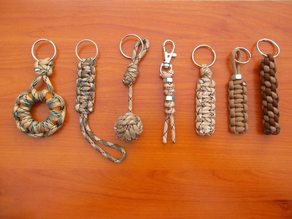 Porta-chaves em Paracord