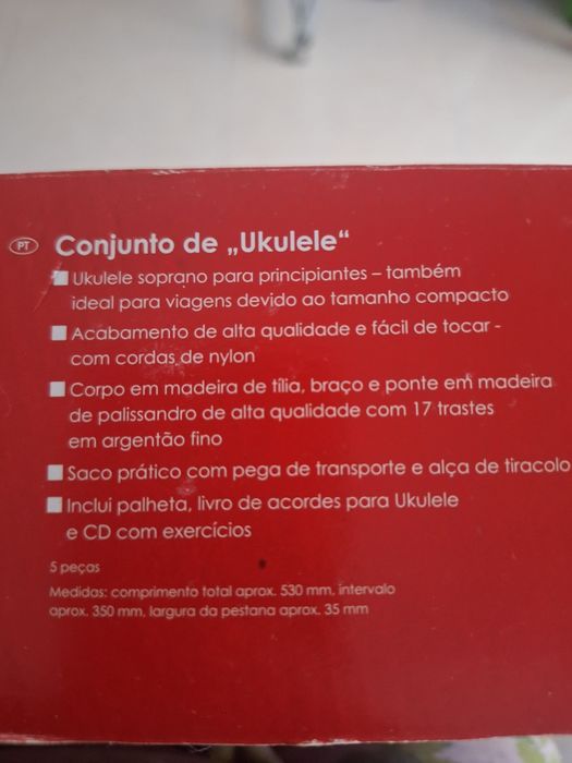 Conjunto de "ukulele"