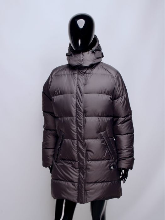 Жіночий пуховик Helly Hansen знімний капюшон | натуральний пух