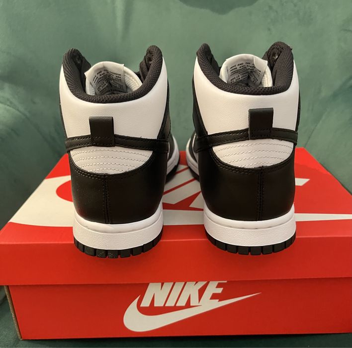 Buty Nike Dunk High Retro White Black rozm. 42