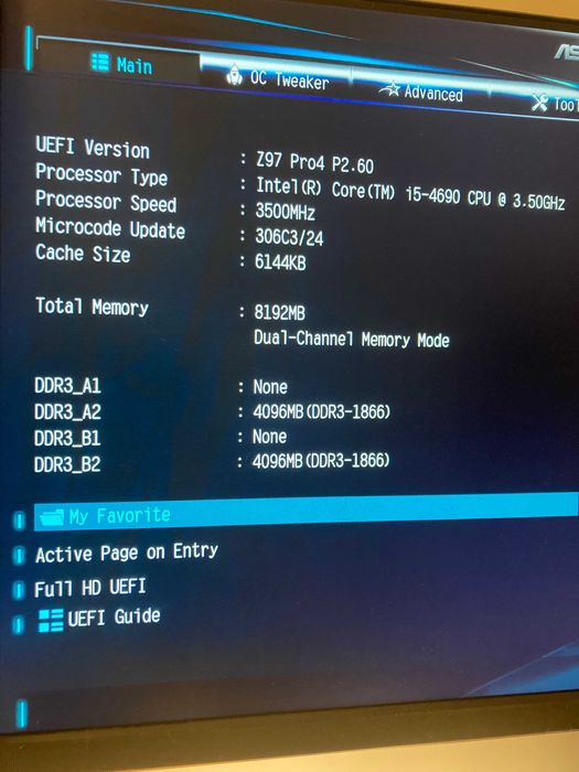 Komputer GTX 970, Asrock Z97 PRO, i5 4690