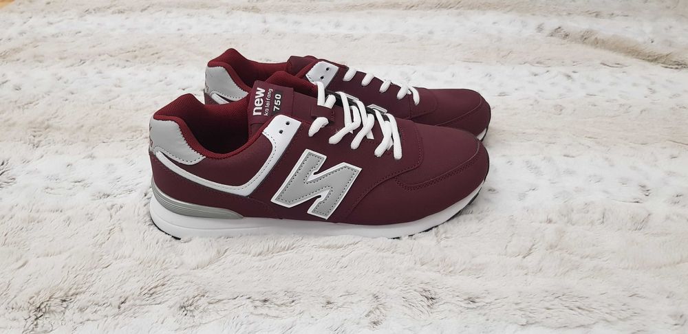 Bordowe Buty Męskie 41-46 HITY !!