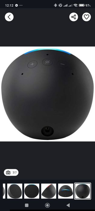 Coluna inteligente ALEXA Echo Pop