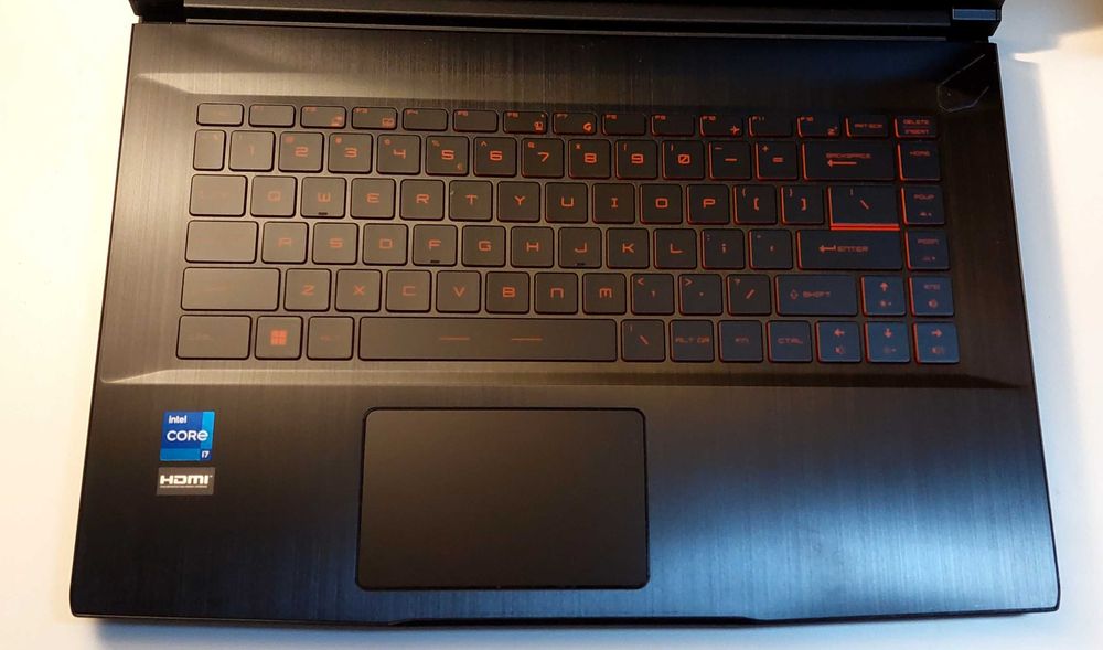 Laptop MSI thin gf63 i7-11800H 16GB RAM 512G SSD