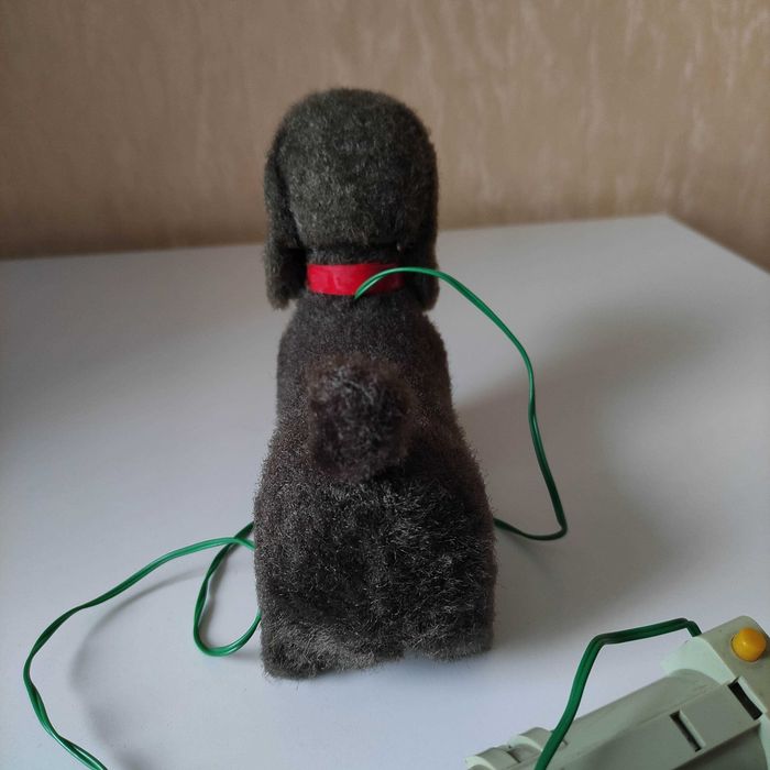 Zabawka Dachshund 7300 Made in Japan - czasy PRL