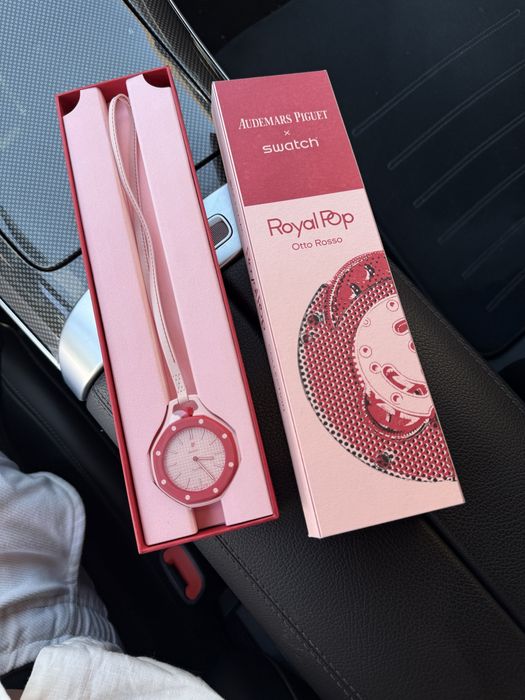 Swatch X Audermars Piguet Royal Pop Otto Roso Novo C/Fatura