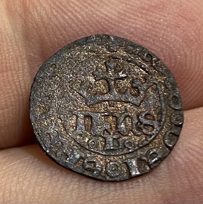 Moeda  461 - 1/2 Real de 10 Soldos D JOAO I