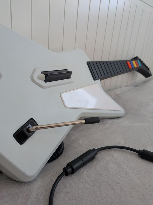 Gitara guitar hero Xbox 360 biała Gibson