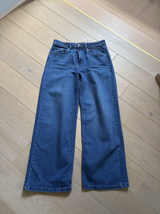 Jeansy wide leg Marks&Spencer roz. 40