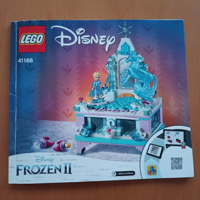 Zestaw LEGO Kraina Lodu szkatułka 41168