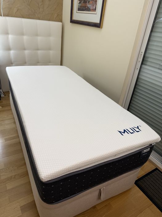 Topper ou Sobre Colchão Viscoelástico da marca MLILY - 90X190 cm