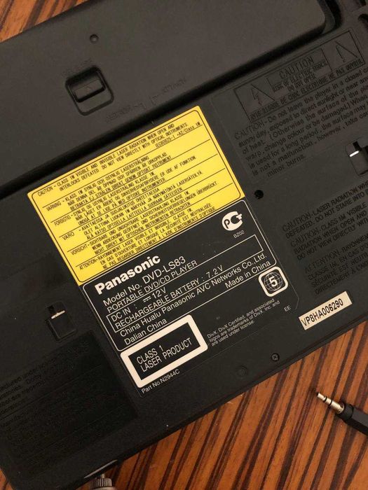DVD(Blu-Ray)-проигрыватель Panasonic DVD-LS 83