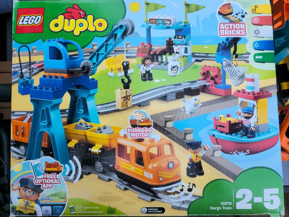 Klocki Lego Duplo LEGO 10875 Pociąg Towarowy