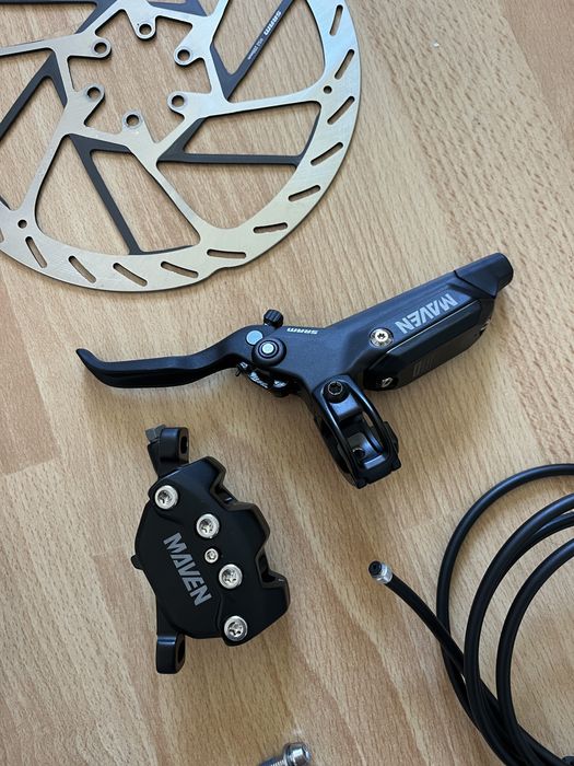 Hamulce Sram Maven + tarcze komplet