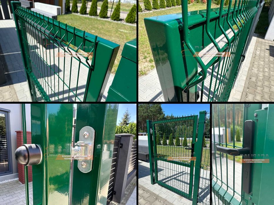 FURTKA PANELOWA KOMPLET | 100 cm x 173 cm | Ocynk + KOLOR | PREMIUM !