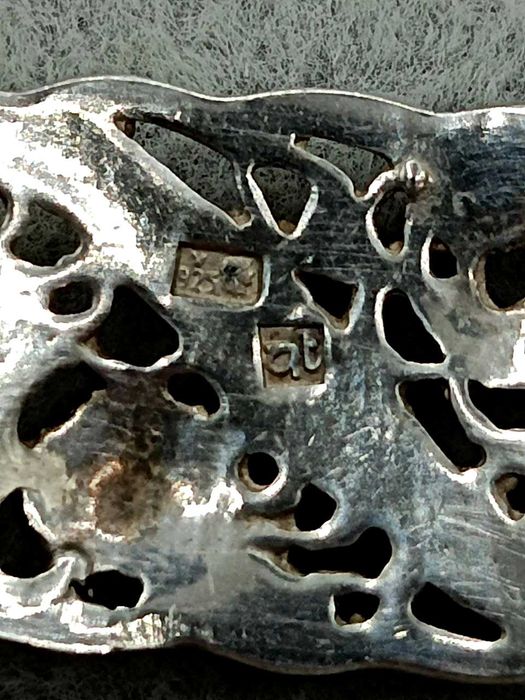 Warmet Agat  srebrna bransoletka 22,96g