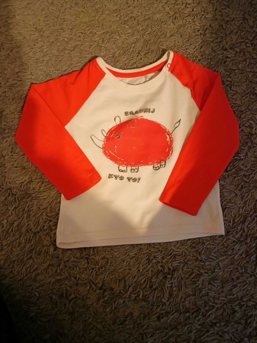 bluzka 5 10 15 rozmiar 86