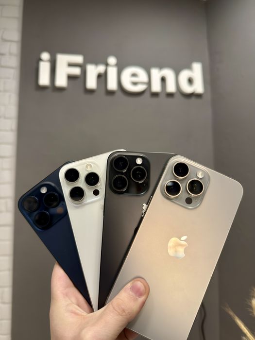 Used iPhone 15 Pro Max 256 Gb Всі кольори,Ідеальні стани,гарантія.