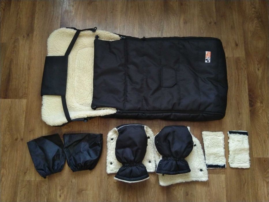 Продам комплект зимовий конверт на овчині For Kids Mini в коляску.
