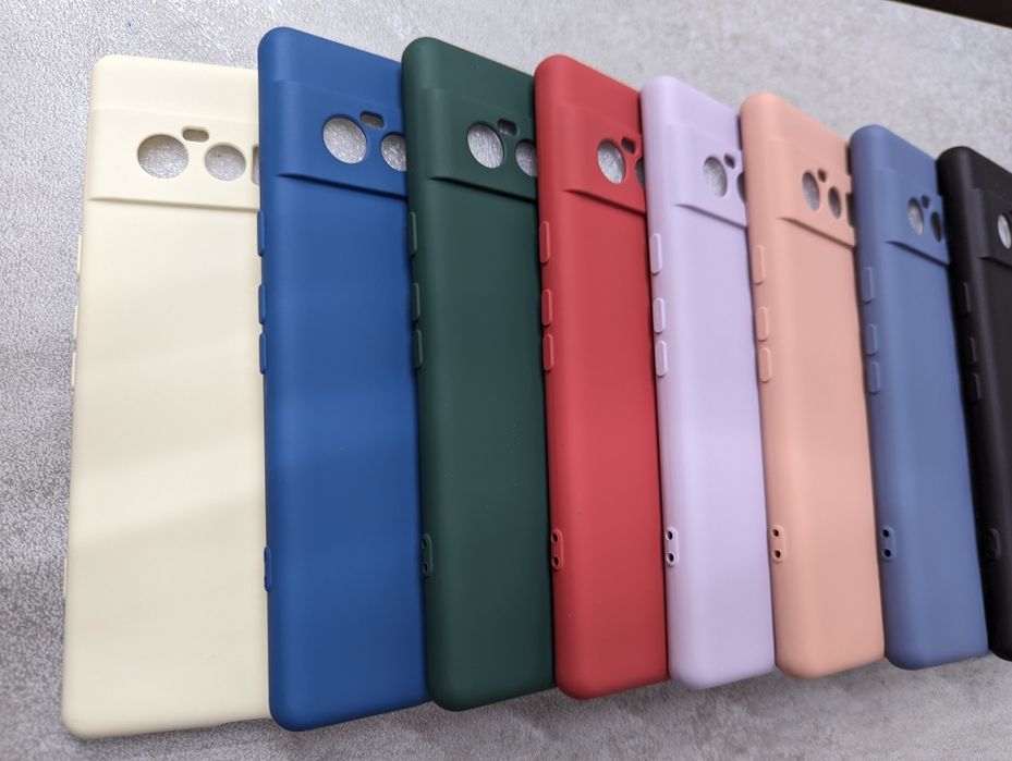 Противоударный чехол Google Pixel 6 Pro микрофибра софт тач Чохол