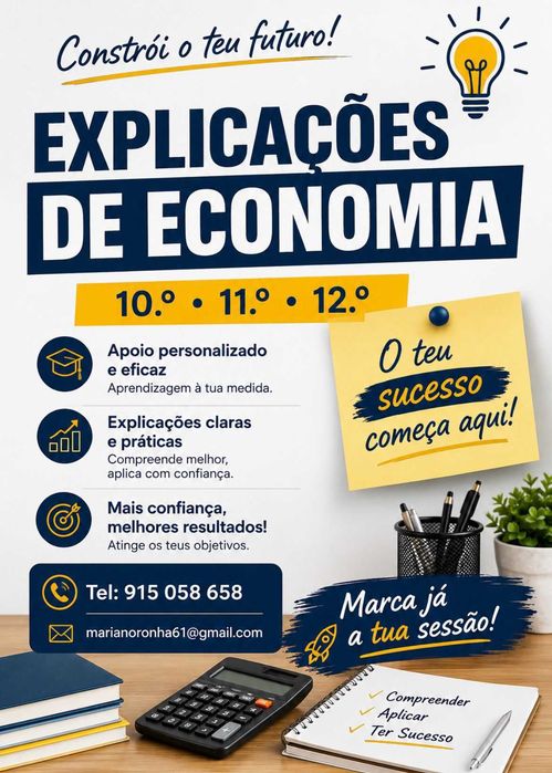Explicaçoes Economia 10º,11º e 12º ano
