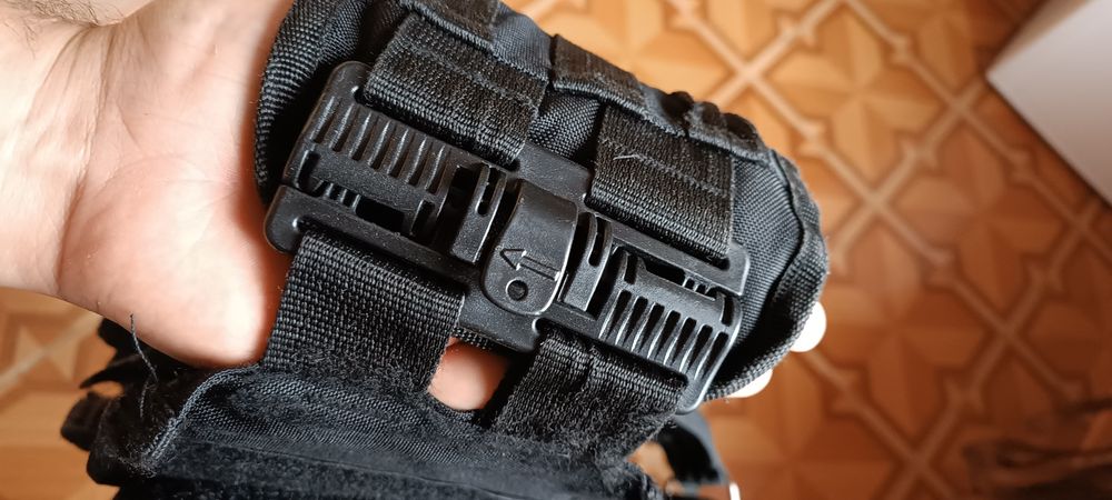 Плитоноска асдаг Asdag черная бронежилет