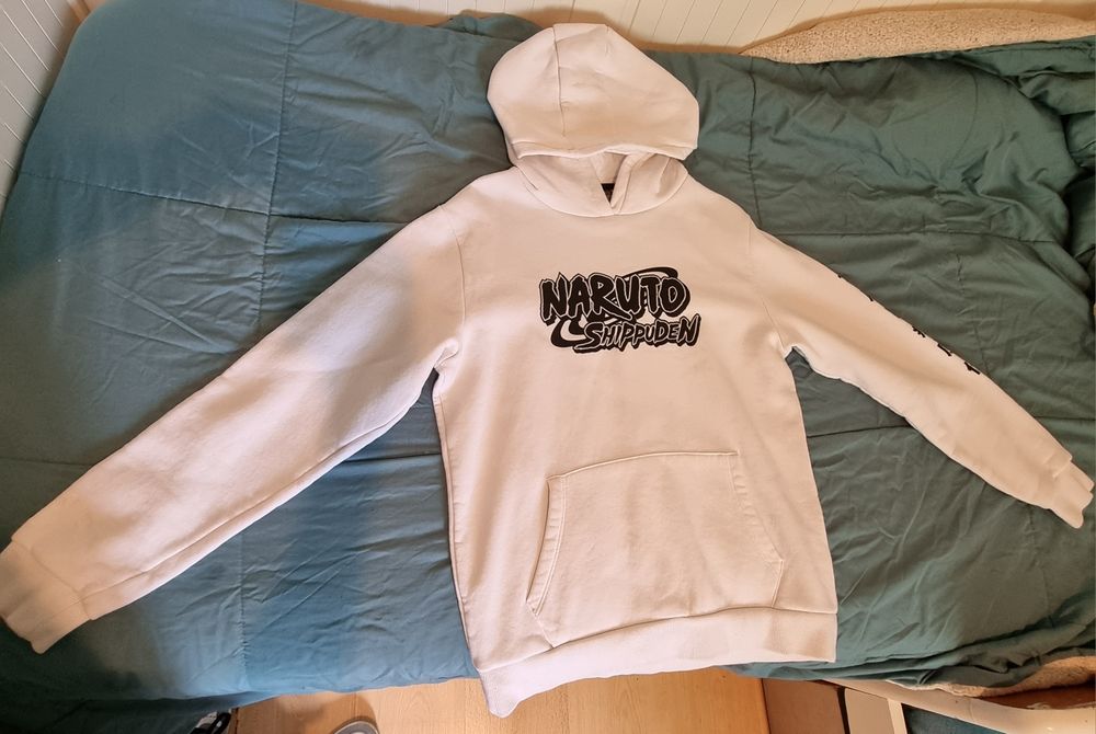 Sweat branca de Naruto Shipuden