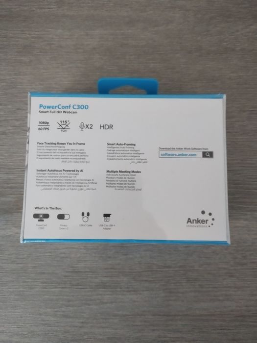 Новая Full HD веб-камера Anker PowerConf C300 запечатана
