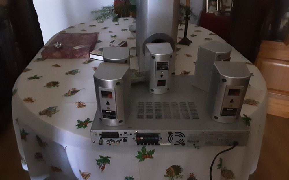 Home cinema da Sanyo modelo JCX-TS762