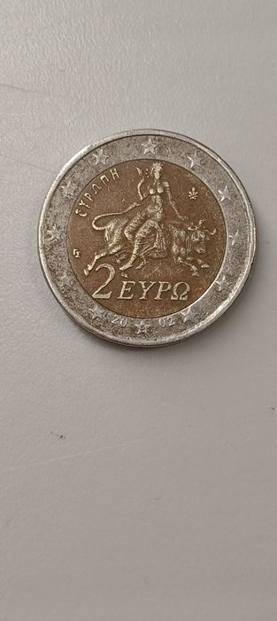 Moeda 2€ Grécia "Rara"