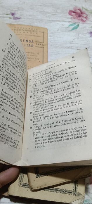 Almanaques antigos ,melhor oferta