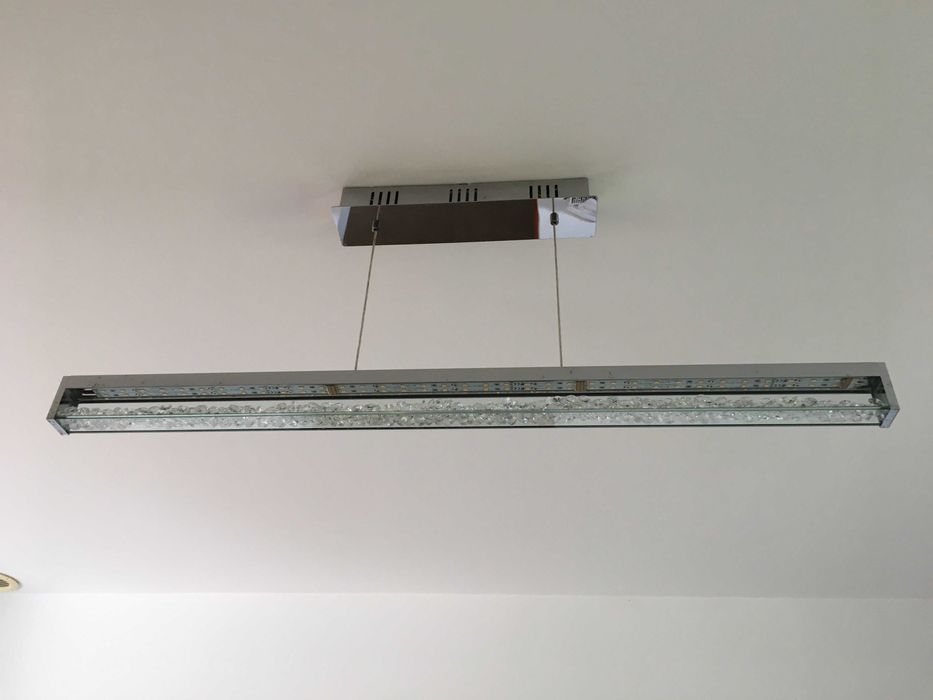 WYPRZEDAJE TANIO OKAZJA Eglo German Led lampa wisząca kryształki