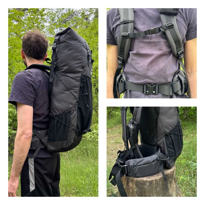 Рюкзак туристичний Naturehike Rock 40 60л, Helium 30л