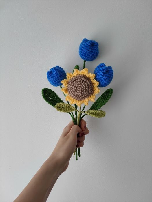 Sztuczne kwiaty bukiet