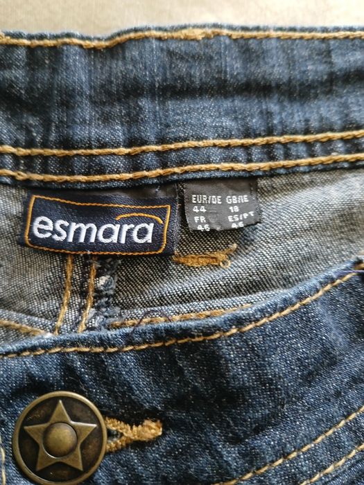 Spodnie jeansy za kolano Esmara. Rozmiar 44.