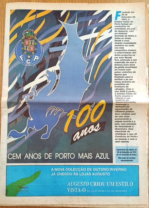 F.C.Porto - 100 anos de mais azul