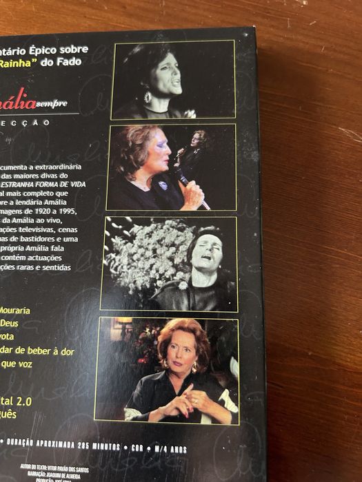 Desci de 15€, para 10€.  Amália sempre, com dois DVs