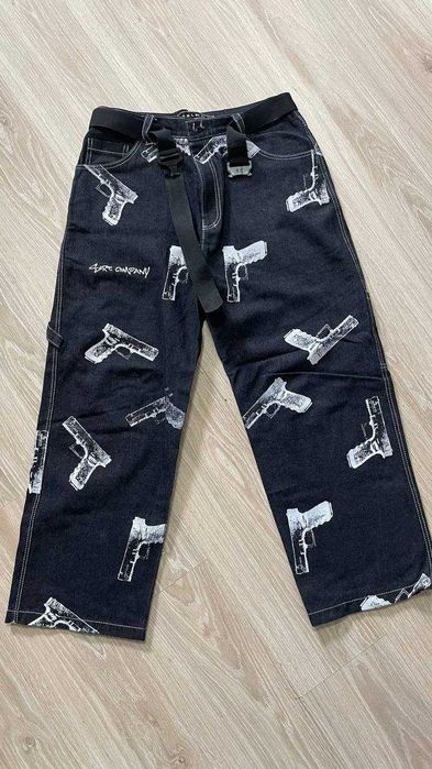 Sort Company OG Glocks / Сорт компані глоки бегі широкі baggy штани