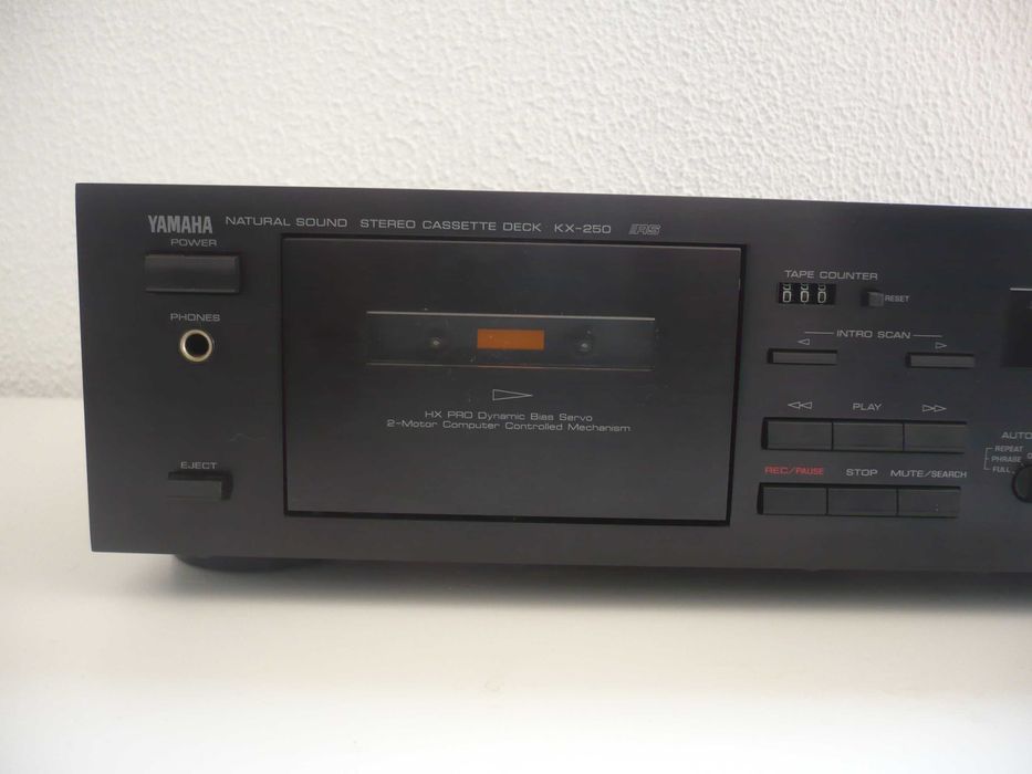 Yamaha KX-250 Leitor Cassete / Gravador