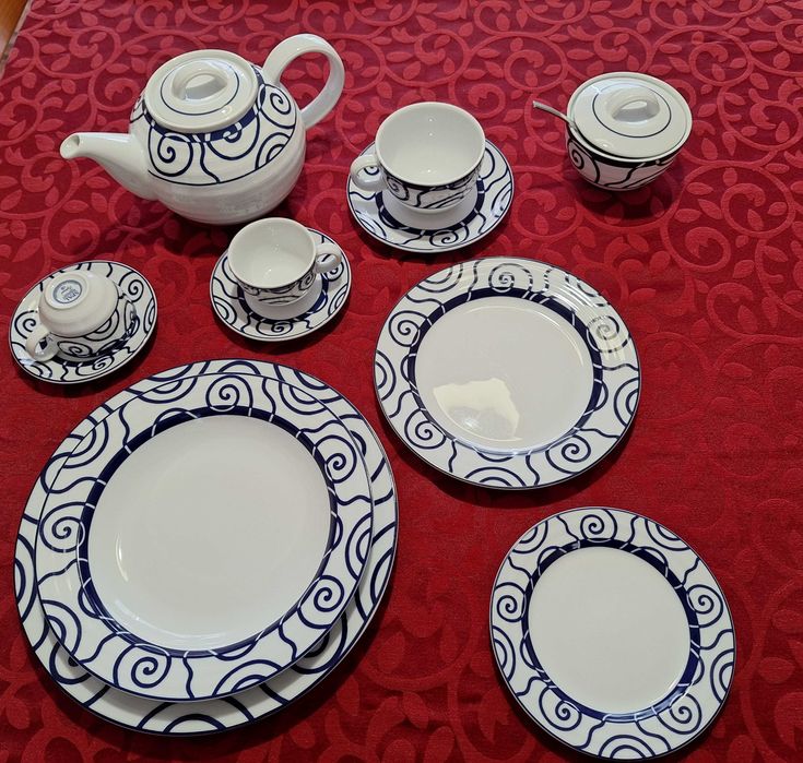 Serviço espiral Azul