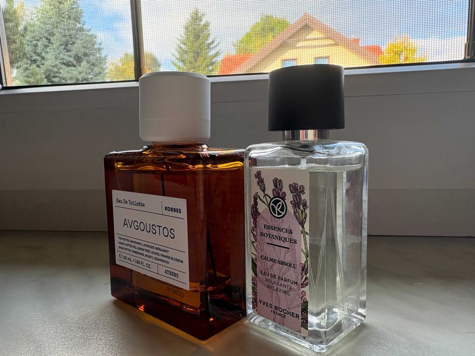 Zestaw perfumy Korres Avgoustos + Yves Rocher Calme Absolu