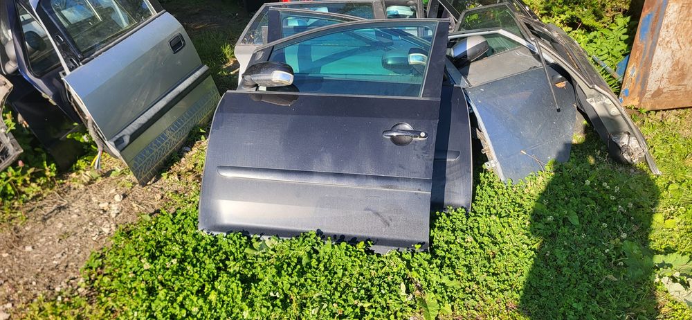 VW Touran Drzwi czarne Lewe lub Prawe lusterko szyba zamek podnośnik