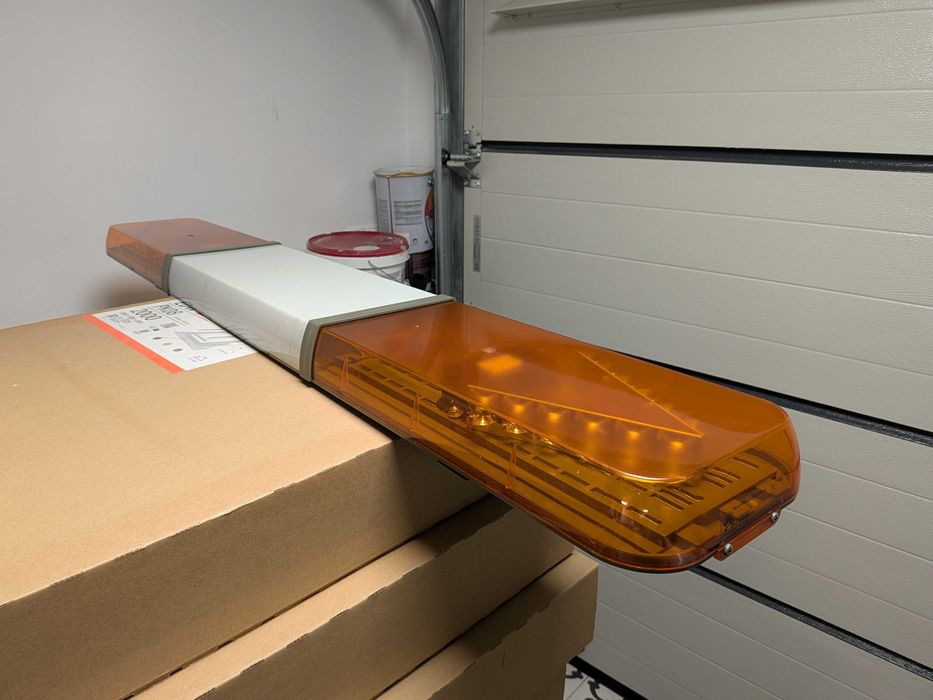 Belka Sygnalizacyjna LED Optima 60, 140 cm pomoc drogowa jak NOWA