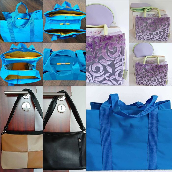 Bolsas/carteiras/malas de mão e tiracolo. Modelos diversas. Novas.