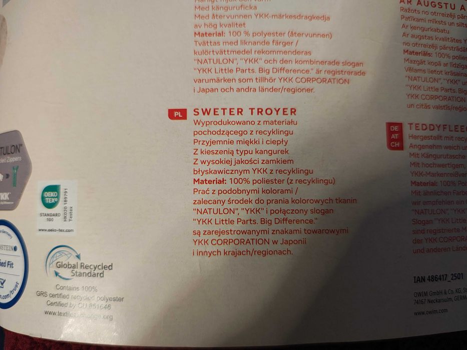 Bluza męska L 52/54