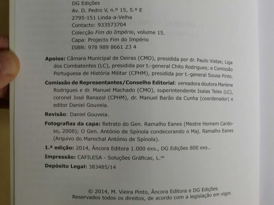 O General Ramalho Eanes e a História recente
M. Vieira Pinto